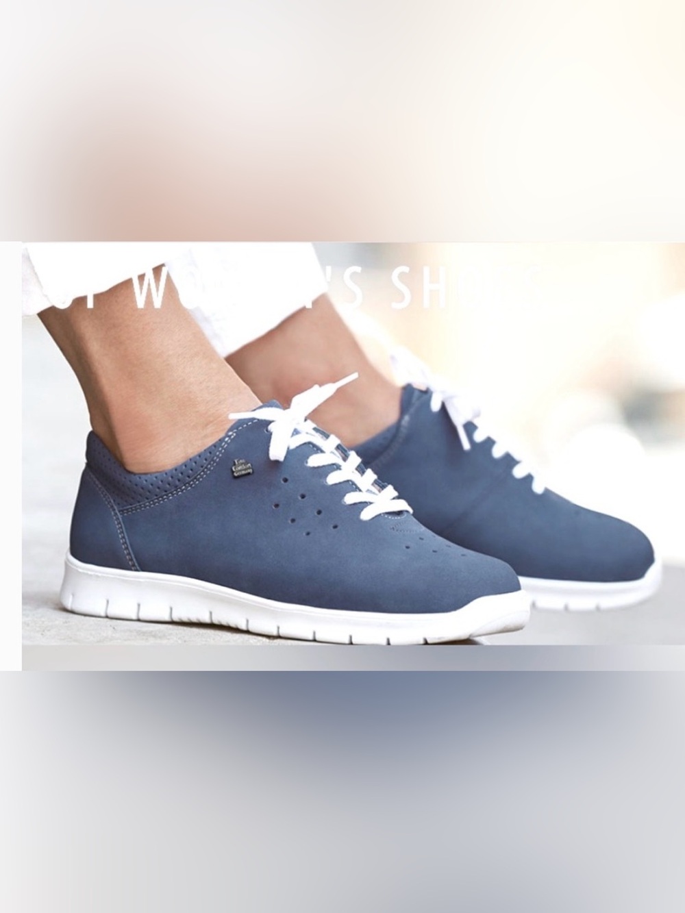 Finn Comfort Womens Barletta Nubuck Trainers Size 36